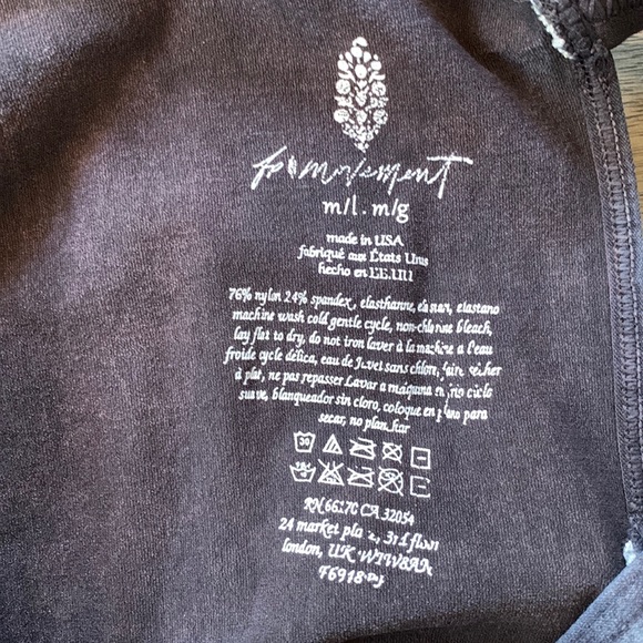 NWOT! FP Free People Movement Good Karma Onesie Sz M/L - Picture 10 of 10